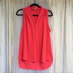 Cute neon hot pink Artizia Wilfred Sleeveless top